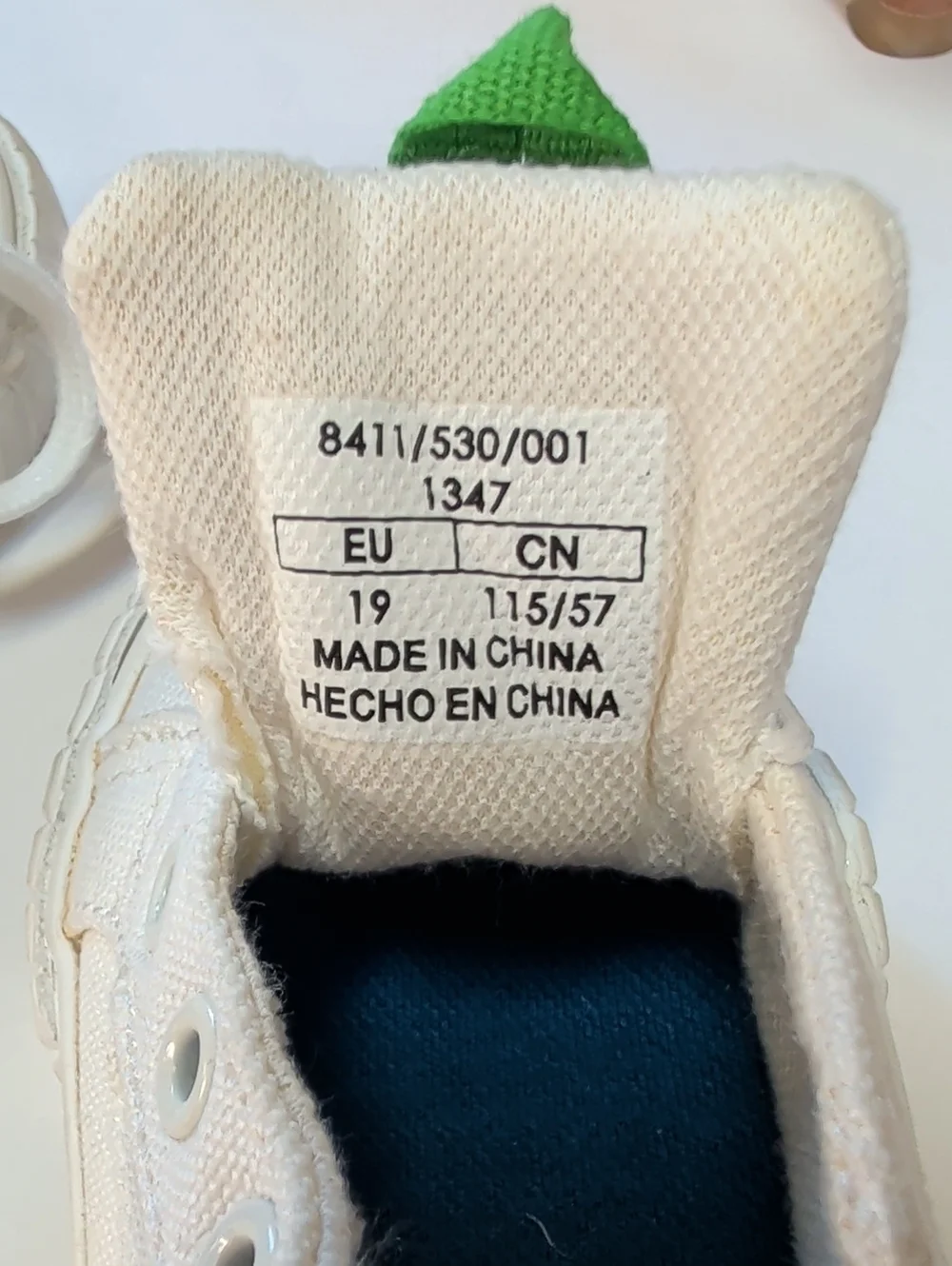 Zara, Kids Mario Kart Sneakers. Euro Sz 19 (3.5-4). *MISSING ONE SHOELACE*